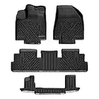 Mixsuper Custom Fit for Floor Mats 2022-2023 Nissan Pathfinder (7 Passenger Models Only) All Weather Floor Liners Durable 1st & 2nd & 3rd Row Mat Liner Set