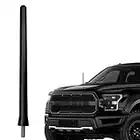 AntennaMastsRus - Short Replacement Rubber Antenna fits Ford F-150 (2009-2023) The Original 6 3/4 Inch Accessories - USA Stainless Steel Threading - Car Wash Proof - Internal Copper Coil