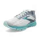 Brooks Women’s Anthem 5 Neutral Running Shoe, Oyster/Grey/Porcelain, 9