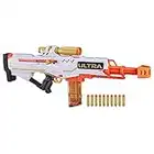 NERF Ultra Pharaoh Blaster with Premium Gold Accents, 10-Dart Clip, 10 Ultra Darts, Bolt Action, Compatible Only Ultra Darts