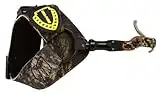 TruFire Hardcore Buckle Foldback Adjustable Archery Compound Bow Release - Camo Wrist Strap with Foldback Design