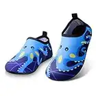 Kids Water Shoes for Boys Girls,Toddlers Swim Beach Shoes Non-Slip Quick Dry Aqua Pool Socks Infant Soft Skin Barefoot Shoes for Swimming Garden Walking Seaside Sport Yoga,Holiday Essentials for Kids