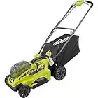 RYOBI P1100A 16 in. ONE+ 18-Volt Lithium-Ion Cordless Battery Walk Behind Push Lawn Mower (Tool Only)