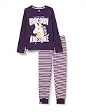 LEGO MW-Schlafanzug Friends Ensemble de Pijama, 693 Dark Purple, 104 Fille