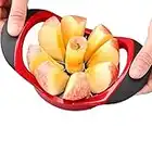 Apple Corer and Slicer- Fruit Cutter - Apple Divider - Wedger - Stainless Steel Slicer for Fruits - Vegetables- Ergonomic Handle- Easy Grip- 8 Sharp Blade & Slices