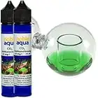 noble aqua CO2 Dauertest Aquarium 150ml CO2 Indikator Flüssigkeit 20mg/l CO2 Test Messgerät