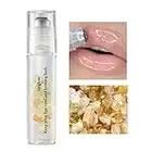 LICHENGTAI Lip Plumper Gloss Brillant à Lèvres Clair, Renforcer Les Lèvres Hydratées Gloss Levres, Gloss à Lèvres Effet Repulpant & Hydratant Gloss Transparent Brillant à Lèvres Réparateur