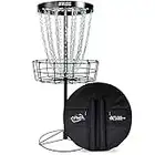 MVP Disc Sports Black Hole Pro HD Disc Golf Basket with Transit Bag