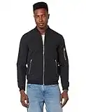 JACK & JONES Herren JJERUSH Bomber NOOS 12165203, Black, XL