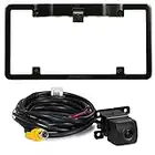 Alpine KTX-C10LP License Plate Frame with Alpine HCE-C1100 Back Up Camera