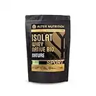 Alter Nutrition - Isolat Whey Bio Native - Poudre Riche En Protéines Isolat De Lactosérum 100% Bio - Arôme Naturel Bio - 87% De Protéines - Origine France - 700g (Cacao)