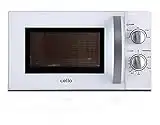 Cello 700W Microwave Oven with 20 Litre Capacity 5 Power levels and defrost function, White, Manual control, Clock kitchen timer One size, MM720CJ9