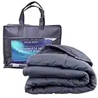 Polar Night Manta Pesada para Adultos - con Perlas de Vidrio, Microfibra, Norma Oeko-Tex® 100 - Transpirable, hipoalergénica, Incluye bucles de Cobertura - 150 x 200 cm, 5-13kg (13)