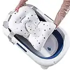 ZOYLINK Coussin De Bain Pour Enfants Réglable à Séchage Rapide Respirant Oreiller De Baignoire Pour Enfants Siège De Support De Bain