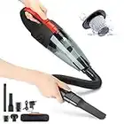 Andeman Handheld Vacuum Cleaner Cordless Car Vacuum Cleaner Portable Handheld Vacuum 120W 5500Pa Suction Handheld Hoover for Use of Car, Home & Office