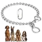 PUPPBUDD Collare Strozzo Revenant Limitless Collana per cani Collana per cani con gancio in acciaio inossidabile 3mm I misura regolabile individualmente I collana 45-55 cm