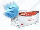 Level 3 ASTM, Made In Canada, Disposable Face Masks, Canada Approved L3, 3Ply, Ear Loop 50 Pack