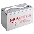 NPP NPD12-100Ah(T16, 1Pcs) 12 Volt 12V 100Ah Deep Cycle AGM SLA Battery, 1200+ Deep Cycle 100amp Battery,for Most Home Appliances, RV, Camping, Cabin, Marine, UPS, Trolling Motor and Off-Grid System