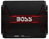 BOSS Audio Systems PD3000 Phantom 3000-Watt, 1, 2, 4 Ohm Stable Class D Monoblock Car Amplifier with Remote Subwoofer Control