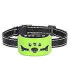 Dog No Bark Collar with Smart Detection Vibration and Harmless Shock- Rechargeable Anti Barking Device for Small Medium and Large Dog