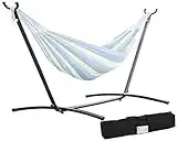 Hammock Stand Portable Heavy Duty Hammock Stand Portable Steel Stand Only for Outdoor Patio or Indoor with Carrying Case