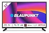 Blaupunkt 32" 768p HD Ready Smart LED TV with Freeview Play, Netflix, Youtube, 3x HDMI, USB, DTS Virtual X and Built-in WiFi - BF32H2322CGKB