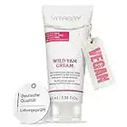 vitabay Crema De Ñame Silvestre, 80% Extracto De Raíz De Ñame, 64% Diosgenina, 100% Libre De Nanopartículas, Sin Hormonas Sintéticas, Extra Fuerte, Ingredientes Activos (100ml (Paquete de 1))