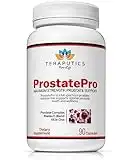 ProstatePro - 33 Herbs Saw Palmetto Prostate Health Supplements For Men | Reduce Urination | Hair Growth w/ DHT Blocker | Beta Sitosterol, Pygeum and Saw Palmetto for Men Prostate Support, 90 Capsules