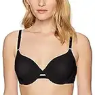 Warners Women's Blissful Benefits Side Smoothing Underwire Bra, Black, 40C