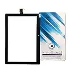 Visiodirect® Vitre ecran Tactile pour Lenovo Tab Tab 10 TB-X103F 10" Tablette Noir