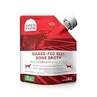 Open Farm, Beef Bone Broth, Food Topper for Both Dogs and Cats with Responsibly Sourced Meat and Superfoods Without Artificial Flavors or Preservatives, 12oz