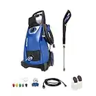 Sun Joe SPX3000-SJB Pressure Joe 2030 PSI 1.76 GPM 14.5-Amp Electric Pressure Washer, Dark Blue