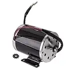 maXpeedingrods 500W 24V DC Motor E-Scooter Elektroroller Elektro Motor Mit Halterung Elektromotor für ZY1020 Roller E-Bike für Mini Bike 2500RPM