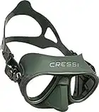 Cressi Calibro Masque de plongée Mixte Adulte, Vert/Vert, Taille Unique