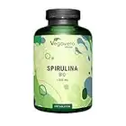 SPIRULINA BIO Vegavero® | 1000 mg per compressa | fonte di Ficocianina e Proteine | Alga Spirulina Platensis 100% Pura e Biologica | Scorta di 3 Mesi | Vegan