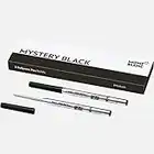 Montblanc 128211 Refill BP M 2 x 1, Schwarz (Mystery Black); PF