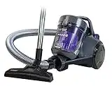 Russell Hobbs RHCV3601 ATLAS2 PET 2.5L Cylinder Vacuum, Grey & Purple, 700 W, 2.5 liters, 77.5 Decibeles