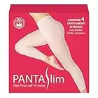 PANTASLIM L'Originale kit con 4 trattamenti - collant drenante anticellulite con Sale Rosa dell'Himalaya - compresi pantaloni in cartene e tanga monouso - Inci 99% di originale naturale