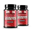 Testosterone Booster for Men - Estrogen Blocker - Supplement Natural Energy, Strength &Stamina -Lean Muscle Growth - Promotes Fat Loss - Increase Male Performance (2 Bottles)