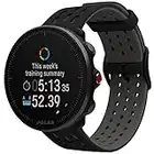 Polar Vantage M2 – Moderne Multisport-Smartwatch – Integriertes GPS, Pulsmesser am Handgelenk – Täglich individuelle Trainingsvorschläge – Schlaf- und Erholungs-Tracking – Musiksteuerungen, Wetter