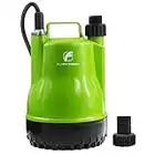 FLUENTPOWER 1/4HP Utility Pump 1900GPH Submersible Sump Pump, Drain Clean Water for Basement Flood Cellar Pool Pond Garden and Hot Tub