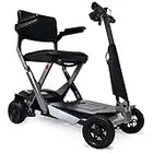 Solax AutoFold Executive Suspension Mobility Scooter - Upgraded Special Edition (Grey)