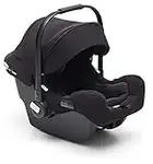 Bugaboo Turtle One by Nuna Car Seat + Base - Compatible with Bugaboo Fox, Lynx, Donkey Bee and Ant Strollers - Fits Infants 4 to 32 Pounds - 5-Point Safety Harness - Lightweight Car Seat - Black