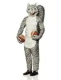 Rasta Imposta Squirrel Costume, Gray, One Size