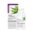 InstaNatural Gel Contour des Yeux – Réduit les Rides, Cernes, Ridules & Rougeurs – Anti-Âge Pure & Bio pour Elle & Lui avec Acide Hyaluronique – Combat les Poches & Lisse la Peau – 15 ml Taille Voyage