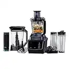 Ninja Blender and Food Processor [CT670UKV] Smart Screen Blender, FreshVac Technology, 1100 W, Black