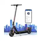 RCB Electric Scooter Adults, Double Shock Absorption, 500W Motor &18 MPH Portable Folding Commuting Electric Scooter Adults 20-25 Miles Long Range & 10" Inner Honeycomb Tires,