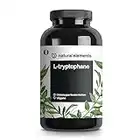 L-Tryptophane 500mg par Capsule – 240 Capsules (8 mois d'approvisionnement) – Supplément pour Améliorer la Qualité de Sommeil – Complément Tryptophan Relaxant Anti-Stress – 100% Végétalien