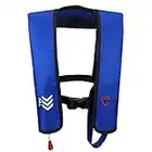 Eyson® Inflatable Life Jacket Life Vest Basic Automatic/Manual (Blue Auto)