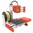 3D&Print® 3D Drucker | Hochpräzisions 3D Printer für Anfänger | mit Abnehmbarer Bauplatte | Leise Drucken | Leichter und tragbarer Mini 3D Drucker Easythreed X1 | Arbeitet mit PLA Filament